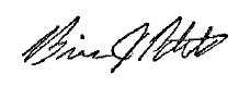 Brian Polito's signature